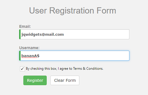 Angular reactive forms validation