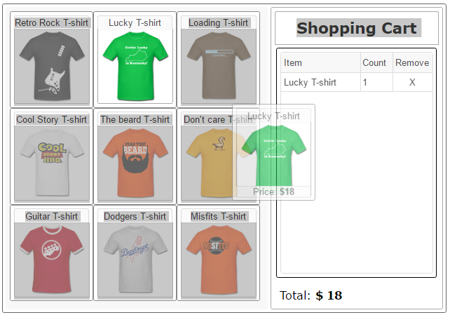 html element dragdrop