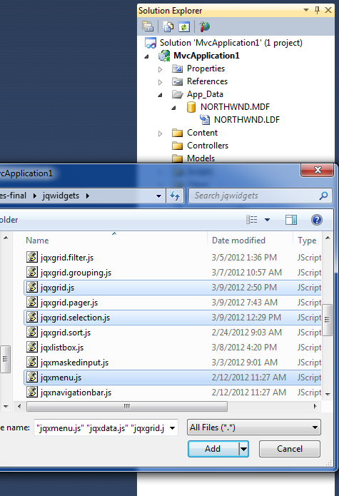 Add scripts