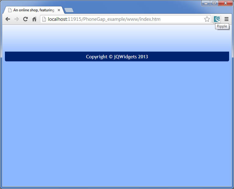 Ripple Emulation Step 1