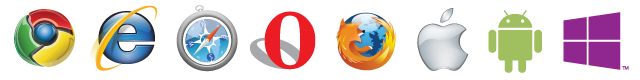 jQWidgets Browsers Compatibility