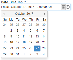 Angular DateTimePicker - Angular, Vue, React, Components, Javascript, HTML5 Widgets